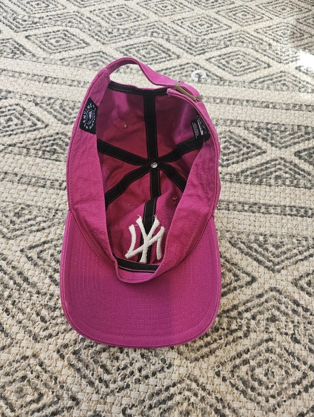 47 Brand Clean Up New York Yankees cap relaxed fit Loop closure One Size
